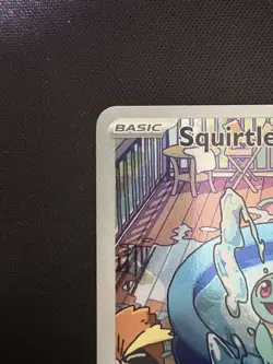 Pokemon Squirtle TCG Illustration Rare Stellar Crown Card 148/142 NM Condition - Image 3