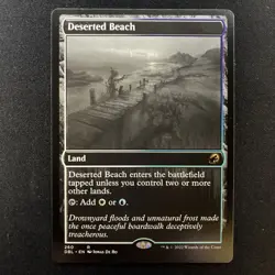 MTG - Deserted Beach - Innistrad: Double Feature 260 - Regular Rare NM/M - Image 1