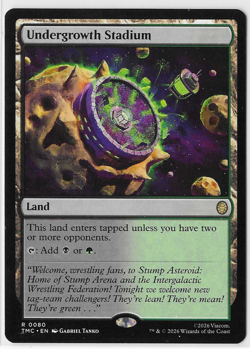MTG Undergrowth Stadium TMNT Teenage Mutant Ninja Turtles #80 NM Rare Land - Image 1