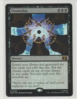 Doomsday - Foir Rare MtG Card MSC 796 - Image 1