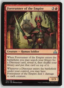 Forerunner of the Empire LP 102 Rivals of Ixalan Magic: The Gathering - Image 1