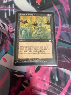 MTG - CHAIN OF SMOG - UNCOMMON - THE LIST REPRINTS ONSLAUGHT - NM - Image 1