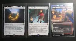 MTG Marvel Super Heroes Lot of 3 Ten Rings + Iron Man Armor + Dark Fortress - Image 1