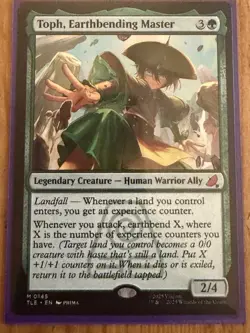 Toph, Earthbending Master Avatar: The Last Airbender:m MTG - Image 1