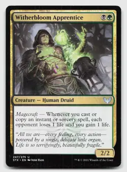Witherbloom Apprentice 247/275 The List Reprints Magic: The Gathering NM - Image 1