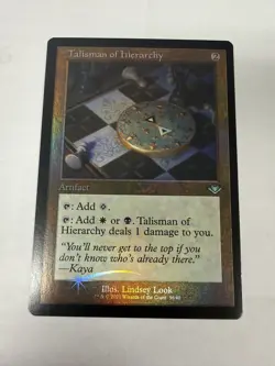 Talisman of Hierarchy (Retro Frame) Modern Horizons Foil - Image 1
