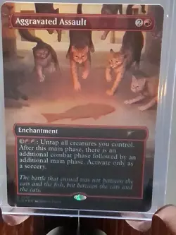 Aggravated Assault (2691) Secret Lair Drop MTG Foil Near Mint - Image 3
