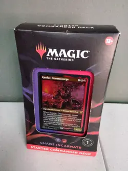 Starter Commander Deck - Chaos Incarnate New Magic Precon Decks - Image 1