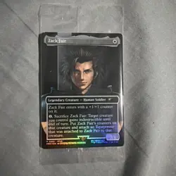 Sealed Zack Fair Magic the Gathering MTG Promo Card (FF7 Rebirth Switch 2 Bonus) - Image 1