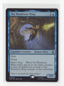 MTG TCG The Wondrous Wasp 84 Marvel Super Heroes Foil Nm - Image 1
