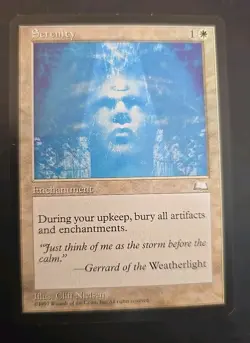 Serenity Weatherlight MTG Regular Near Mint - Image 1