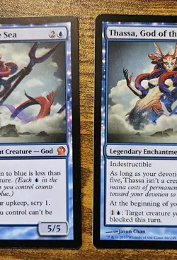 3x Thassa, God of the Sea - Mythic - NM - MTG Theros - READ DESCRIPTION - ⚔B&B - Image 3