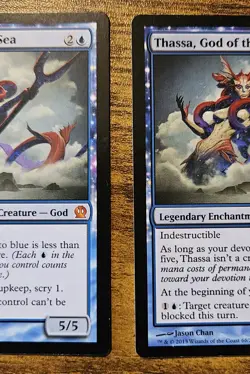 3x Thassa, God of the Sea - Mythic - NM - MTG Theros - READ DESCRIPTION - ⚔B&B - Image 4