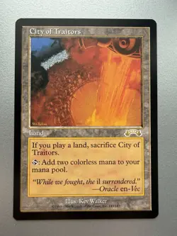 Magic The Gathering City of Traitors 143/143 Exodus - Image 1