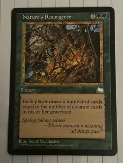 MTG - Nature's Resurgence - Weatherlight - Magic the Gathering - Image 1