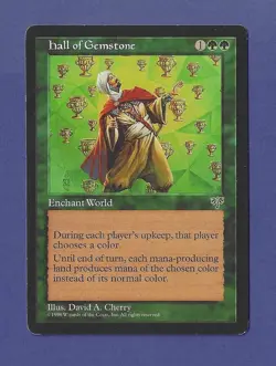 1996 Magic the Gathering - Hall of Gemstone - Mirage MTG - Image 1