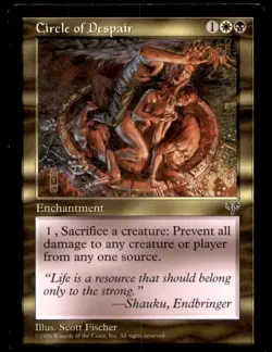MTG Circle of Despair LP Light Play Mirage [4894] - Image 1