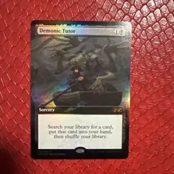 Demonic Tutor Ultimate Masters: Box Toppers Foil - Image 1