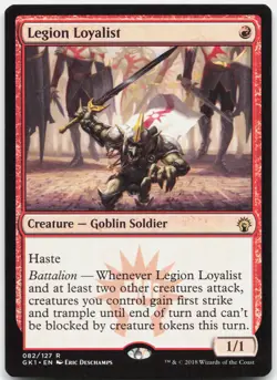 Legion Loyalist 82 Rare Guilds of Ravnica: Guild Kits Magic: The Gathering NM - Image 1
