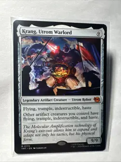 Wizards of the Coast Krang, Utrom Warlord MTG TMNT Mythic EN 0175 9/9 - Image 1