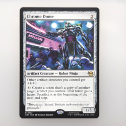 Chrome Dome Teenage Mutant Ninja Turtles Regular - MTG TMNT - Rare 0172 - Image 1