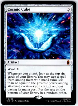 COSMIC CUBE - 245 - MYTHIC - MARVEL SUPER HEROES - MAGIC: THE GATHERING - NM - Image 1