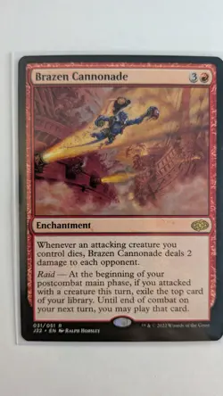 MTG - Brazen Cannonade - J22 - 31 - Rare - NM - Image 1