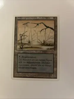 German Misprint Drudge Skeletons Swamp With Regenerate • LP/Unplayed - Image 2