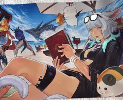 Ultra Pro Final Fantasy 14 Foil Y’shtola Extended Playmat (Anime Expo Exclusive) - Image 2