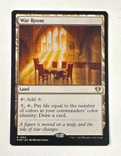 Magic The Gathering War Room Commander Masters Regular English Rare #1054 - Image 1
