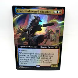 Lilah, Undefeated Slickshot Extended Art Foil Thunder Junction MTG Magic - Image 1