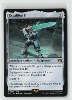 Excalibur II R FINAL FANTASY 257 NM - Image 1