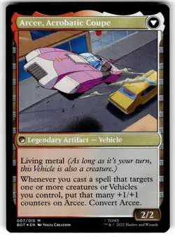 FOIL Arcee, Sharpshooter Universes Beyond: Transformers NM - Image 2