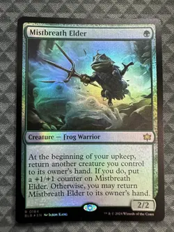MTG Mistbreath Elder #0184 Foil Rare Bloomburrow (BLB) - Image 2
