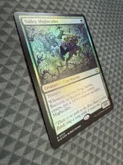 MTG Valley Mightcaller #0202 Foil Rare Bloomburrow (BLB) - Image 2