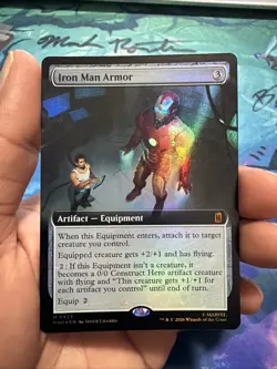 Iron Man Armor (Extended Art) Marvel Super Heroes Foil - Image 1