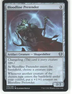 Bloodline Pretender Foil U Kaldheim 235 NM - Image 1