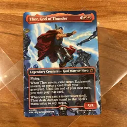 Thor, God of Thunder (Borderless) (0338) Marvel Super Heroes Regular - Image 1