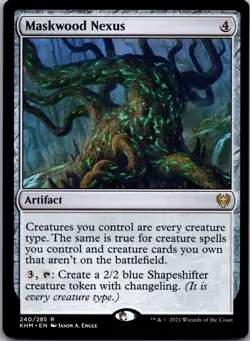 Maskwood Nexus 240 Rare Kaldheim Magic: The Gathering Lightly Played - Image 1