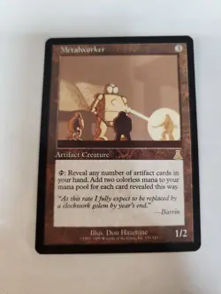 WoC Magic The Gathering Urza's Destiny Metalworker Beautiful Condition - Image 1