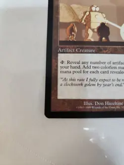 WoC Magic The Gathering Urza's Destiny Metalworker Beautiful Condition - Image 3