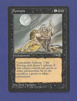 1996 Magic the Gathering - Dystopia - Alliances MTG - Image 1