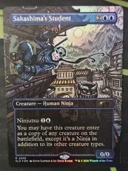 *FOIL* Sakashima's Student (2359) Secret Lair Kevin Eastman (Colors) NM M MTG - Image 1