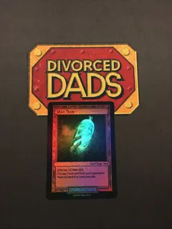 Divorced Dads TCG - Man Tears - Holo Tool Card - Age of Alimony - Image 1