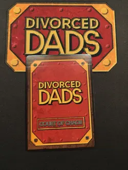 Divorced Dads TCG - Man Tears - Holo Tool Card - Age of Alimony - Image 2