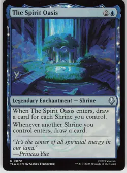 MTG The Spirit Oasis Foil NM Avatar: The Last Airbender Magic 72 - Image 1