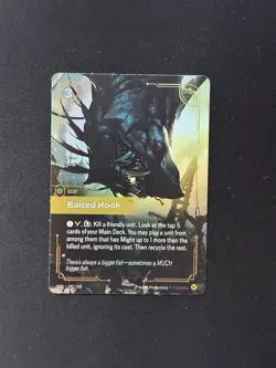 Riftbound Foil Baited Hook 242/298 Origins NM - Image 1