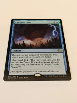 2020 NM Magic MTG Double Masters Cyclonic Rift Foil #47 - Image 3