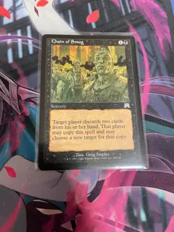 MTG - CHAIN OF SMOG - UNCOMMON - ONSLAUGHT - LP - Image 1