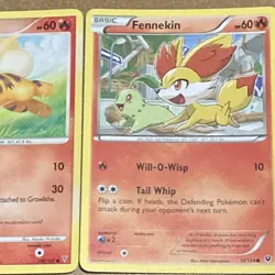 Supreme Victors Pokemon Cards, Growlithe 108/147 - Fennekin 10/124 - Image 5